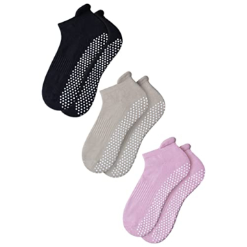 RATIVE Non-Slip Yoga Socks for Comfort & Safety
