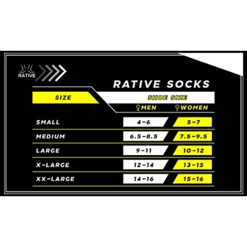 RATIVE Non-Slip Yoga Socks for Comfort & Safety