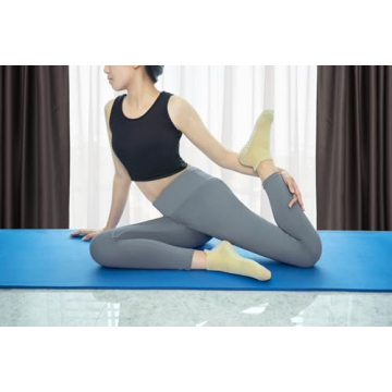 RATIVE Non-Slip Yoga Socks for Comfort & Safety