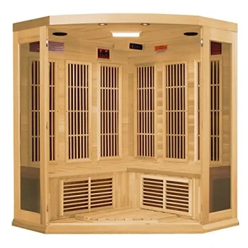 DYNAMIC SAUNAS Maxxus 3 Person Infrared Sauna for Relaxation