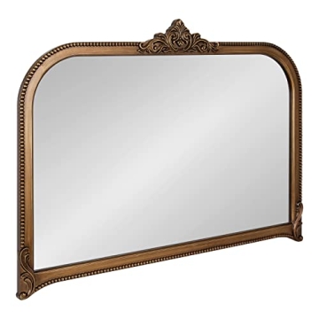 Kate and Laurel Hubanks Antique Gold Decorative Mirror