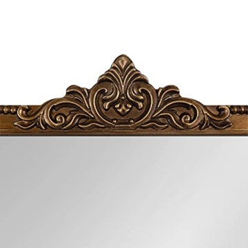 Kate and Laurel Hubanks Antique Gold Decorative Mirror