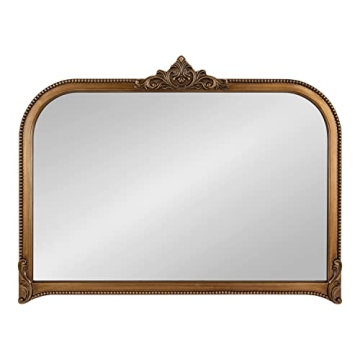 Kate and Laurel Hubanks Antique Gold Decorative Mirror