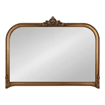 Kate and Laurel Hubanks Antique Gold Decorative Mirror