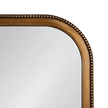 Kate and Laurel Hubanks Antique Gold Decorative Mirror