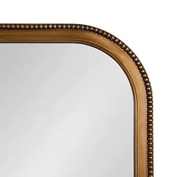 Kate and Laurel Hubanks Antique Gold Decorative Mirror
