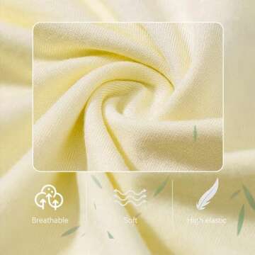 Ekkimy Bamboo Rayon Baby Bodysuit for Infants