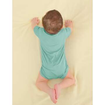 Ekkimy Bamboo Rayon Baby Bodysuit for Infants
