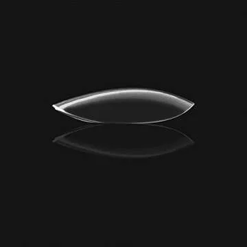 Aprés Gel-X Nail Kit Refills - Box of 500 Nail Tips, Sizes 0-9 (Sculpted Round Short)