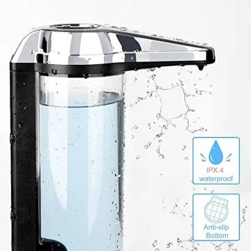 Secura Touchless 17oz Soap Dispenser for Modern Homes