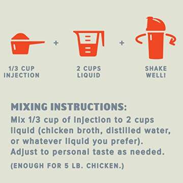 Kosmos Q Original BBQ Chicken Injection - BBQ Injection Marinade for Whole Chicken, Roasted Chicken Breast & Smoked Wings - BBQ Seasoning Made in the USA (BBQ Chicken)