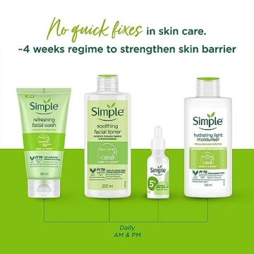 Simple Hydrating Light Moisturiser 125ml - Gentle Care