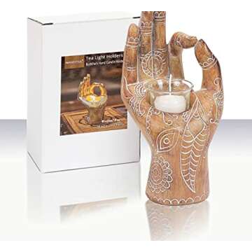 Holders Meditation Spiritual Sculpture Decoration for Tranquility