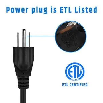 ClearMax Power Extension Cord Set - 18AWG, 10 Count