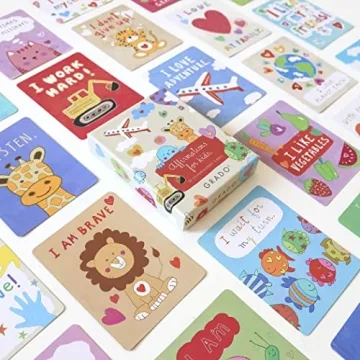 Kids Mindfulness Affirmation Cards for Confidence & Growth