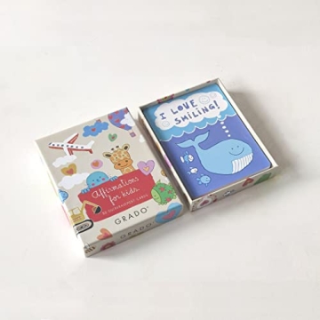 Kids Mindfulness Affirmation Cards for Confidence & Growth