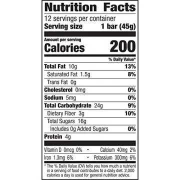 Larabar Lemon Bar, Gluten Free Vegan Fruit & Nut Bars, 1.6 oz bars, 12 ct