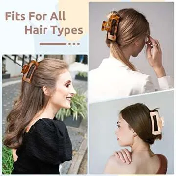 Lolalet Hair Clips for Thick Hair – Strong Hold & Stylish