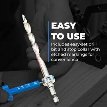 Kreg Pocket-Hole Jig 320 - Compact & Durable Joinery Tool