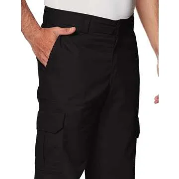 Dickies Men's Stretch Cargo Pants in Black for All Occasions