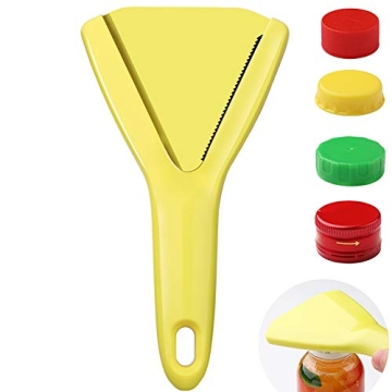 Ergonomic Twist-Off Bottle Opener for Easy Grip, Ideal for Seniors and Arthritis