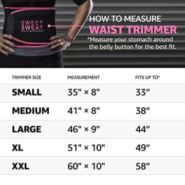 Sports Research Sweet Sweat Coconut Stick + Sweet Sweat Pink Waist Trimmer (Small)…