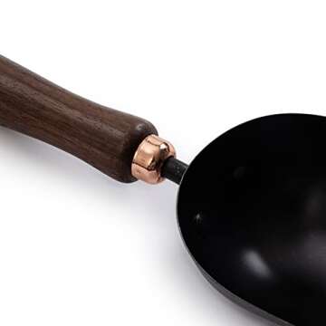 Barebones Garden Scoop - Garden Spoon - Stainless Steel Small Hand Shovel for Transplanting, Digging...