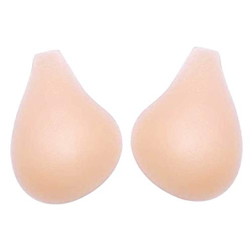 Adhesive Bra for Women Push Up, Premium Silicone Bra Tape Breast Lift Nipple Covers Sticky Bra A/B/C...