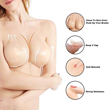 Top Adhesive Bra for Women - Comfortable Silicone Lift