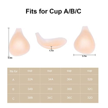 Top Adhesive Bra for Women - Comfortable Silicone Lift