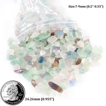 Hilitchi Natural Quartz Stones Vibrant Decorative Gravel 1lb
