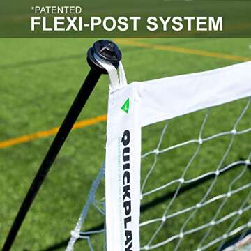 QUICKPLAY Kickster Elite Portable Soccer Goal for Training