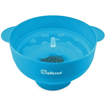 Salbree Microwave Popcorn Popper - Healthy Oil-Free Snack