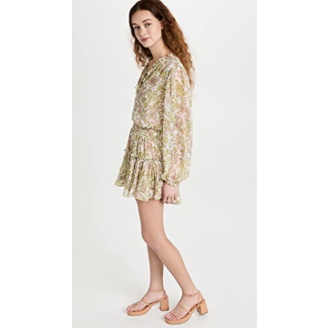 Misa Women's Lorena Dress: Floral Ruffles for Any Occasion