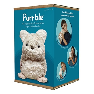 Purrble Interactive Plush Companion for Stress Relief