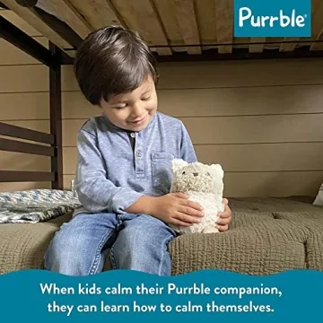 Purrble Interactive Plush Companion for Stress Relief