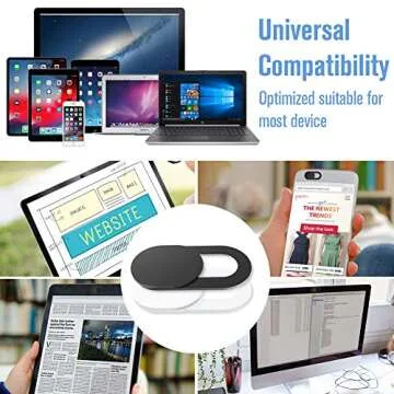 Webcam Cover Slide Ultra-Thin Pack for Privacy Protection