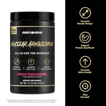 Nuclear Armageddon Pre Workout - Unleash Your Energy Today!