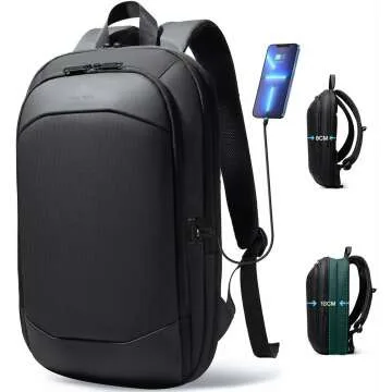 Slim Expandable Waterproof Laptop Backpack 17 Inch