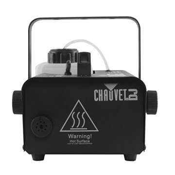CHAUVET DJ H1200 Compact and Lightweight Fog Machine w/Timer Remote , BLACK