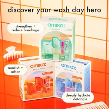 Amika Rescue Team Hair Trial Set | Ultimate Hair Repair Kit