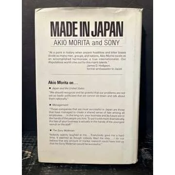 Made in Japan: Akio Morita and Sony