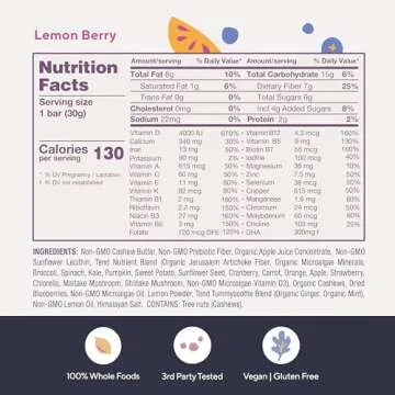 Organic Prenatal Bars for Moms - Tend Daily Vitamin Bar