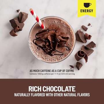 SlimFast High Protein Meal Replacement Shake, Rich Chocolate