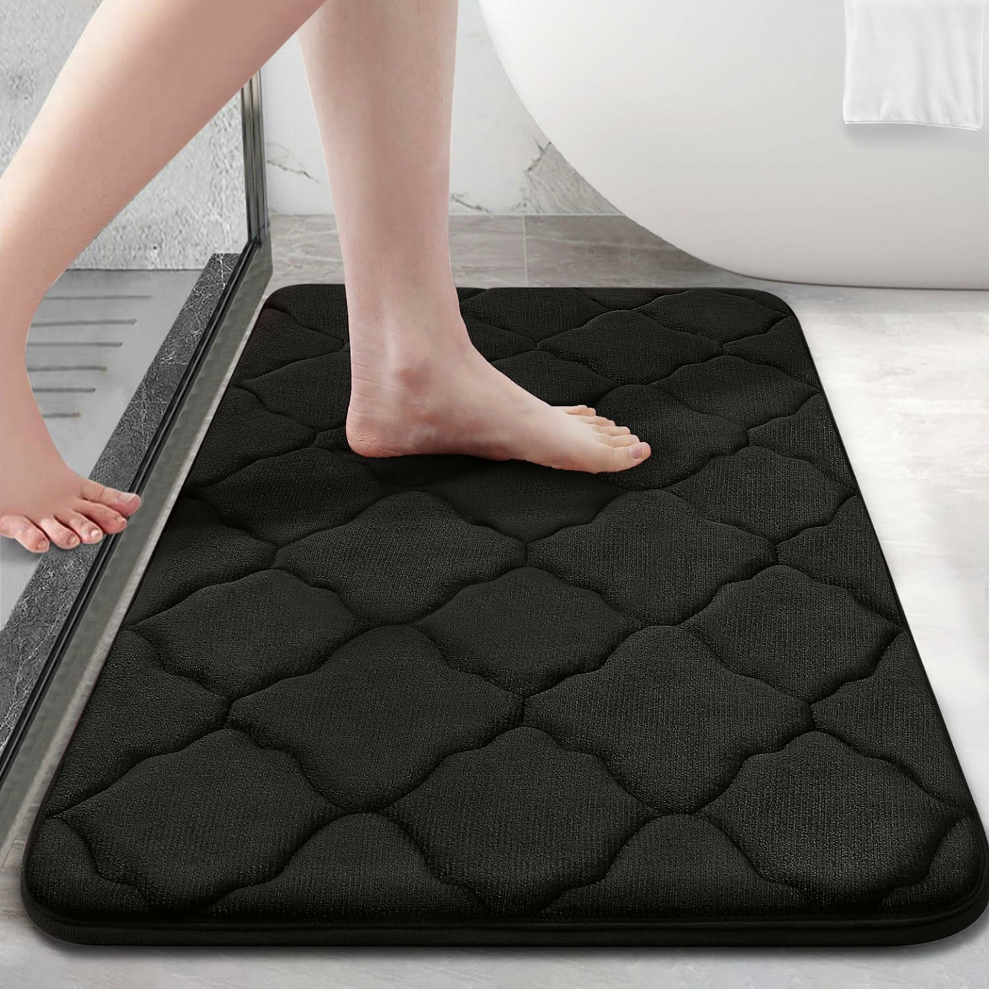 OLANLY Memory Foam Bath Mat - Ultra Soft & Non-Slip
