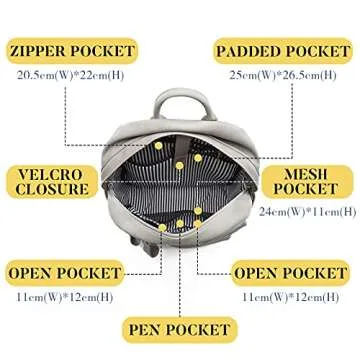 Leather Diaper Bag by miss fong, Diaper Bag Backpack with USB Charger and Insulated Pockets