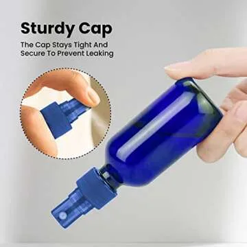 CULINAIRE 2oz Glass Spray Bottles with Gold Marker