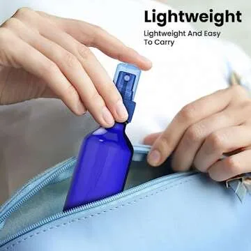 CULINAIRE 2oz Glass Spray Bottles with Gold Marker