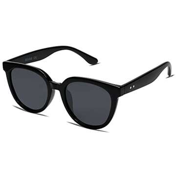 SOJOS Trendy Cat Eye Polarized Sunglasses for Women