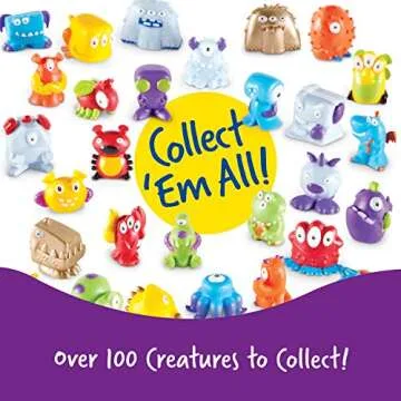 Learning Resources Beaker Creatures Reactor Pods,6 Pack, Ages 5+,Series 1, STEM Certified Science Toy, Fun Experiments For Kids